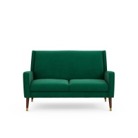 Диван Двухместный Y 2 мест. зеленый LA REDOUTE INTERIEURS  фото, kupilegko.ru